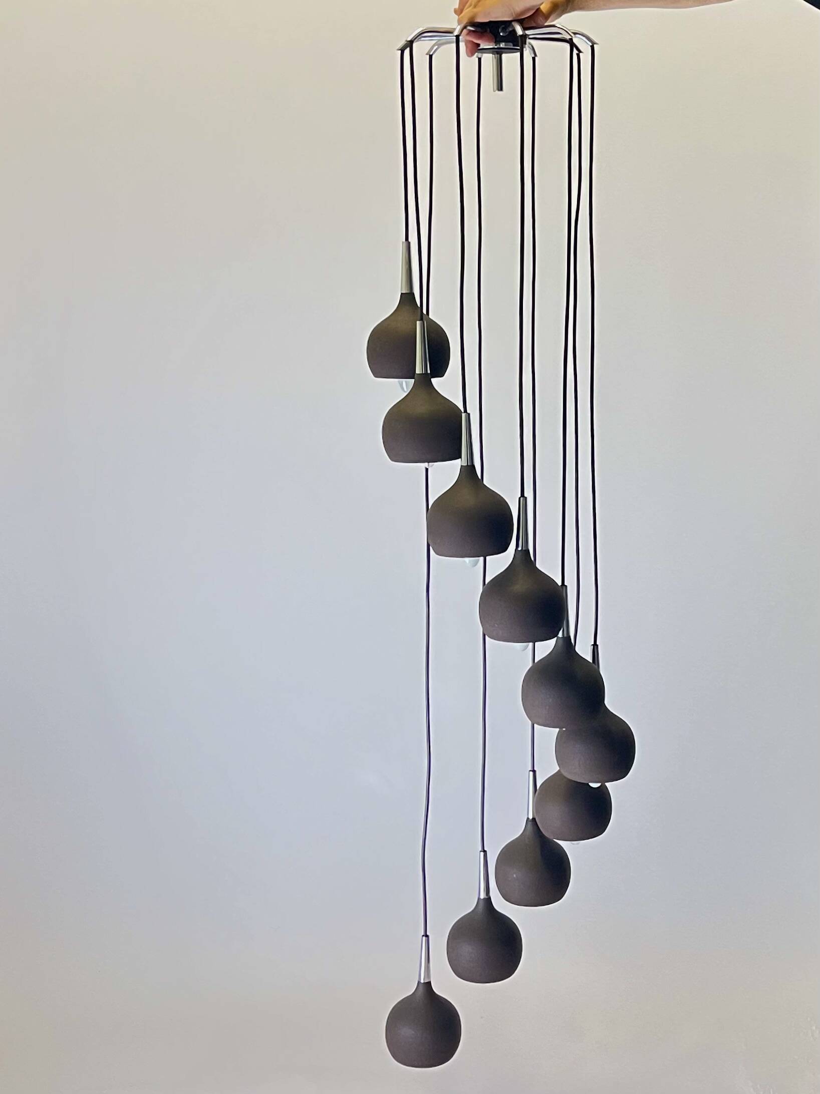 Vintage Hans-Agne Jakobsson Dome Pendant Light for AB Markaryd, 1970s Swe