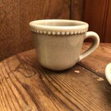 Set of 6 blue and gray Genevieve Lethu Mathilde cups