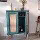 Wooden furniture on legs