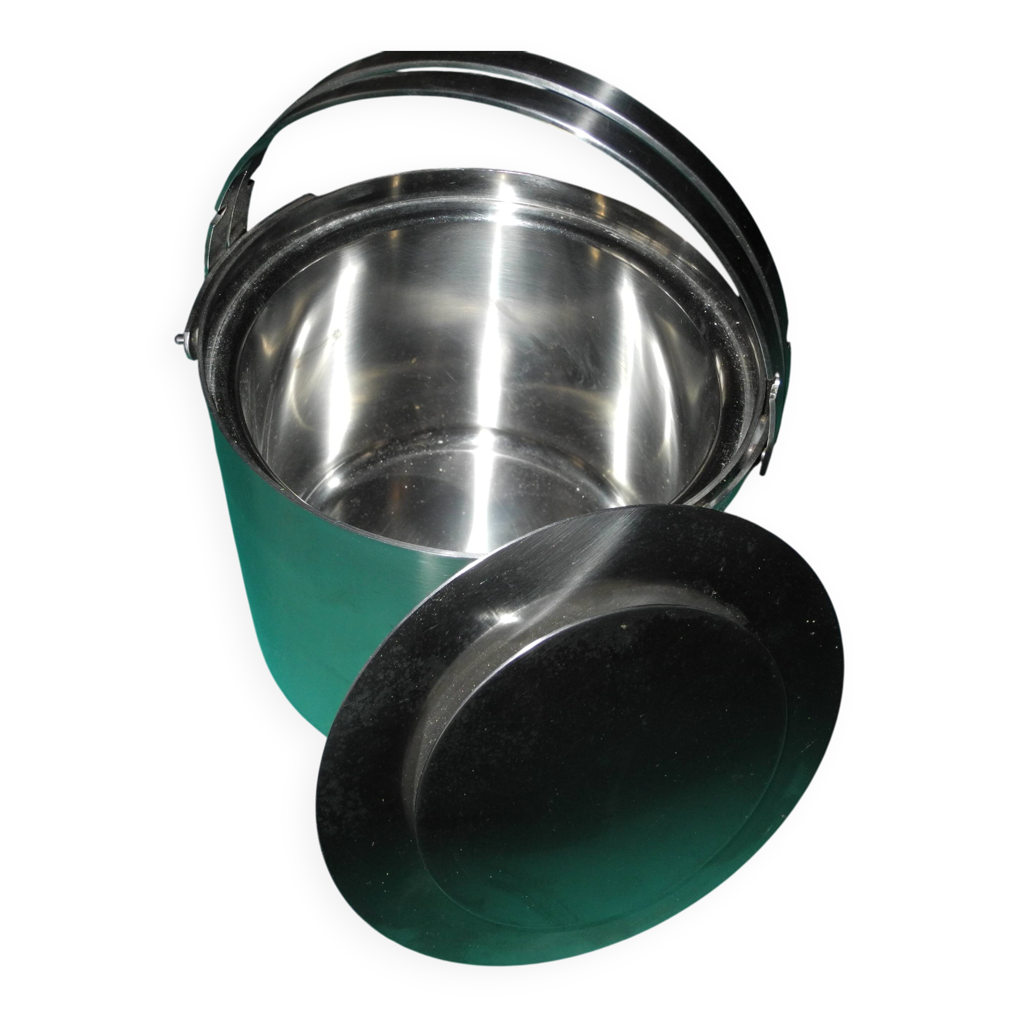 cylindrical ice bucket by Jacobsen Peter Holmblad Danish design