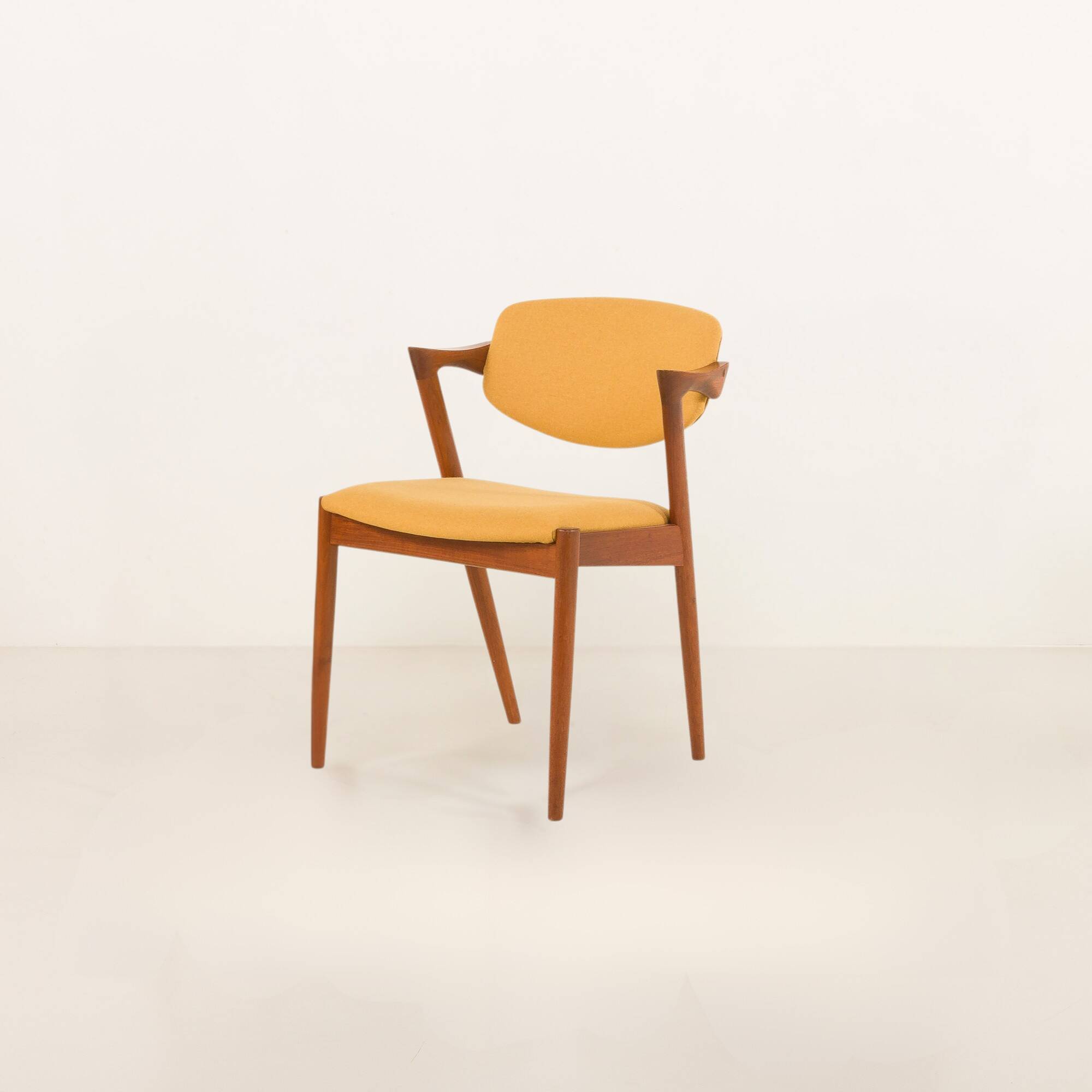 Kai Kristiansen vintage chair in teak, model 42, Denmark 1960s