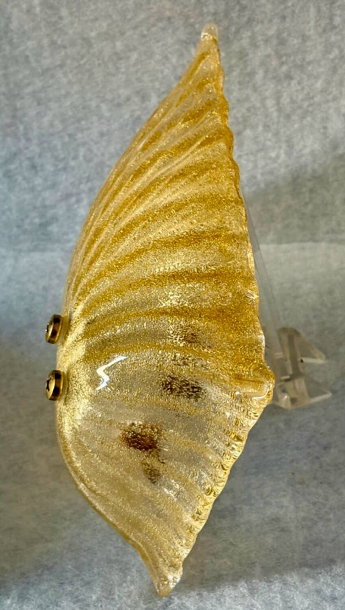 Appliques en verre de Murano Mazzega, Italie 1970