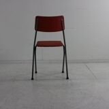 Set of eight stackable kitchen chairs by Ahrend De Cirkel Holland