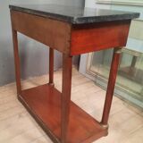 Console dessu marbre d epoque empire