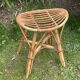 Vintage rattan stool