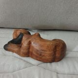 Chien en bois