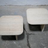 Coffee tables in travertine