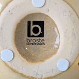 Glazed ceramic ball vase from the Broste Copenhagen brand