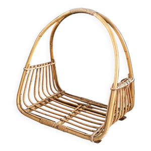 Porte bûches en bambou