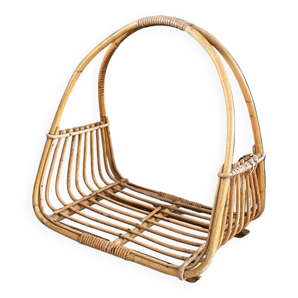 Porte bûches en bambou