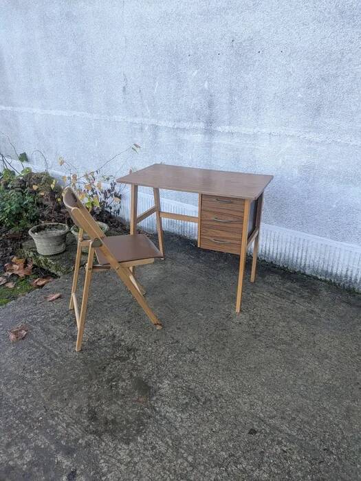 Vintage desk and chair