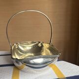 Very beautiful bread/fruit basket Silver hallmarked style basket