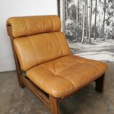 Tawny leather heater