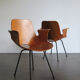 Chaises Vittorio Nobili pour Fratelli Tagliabue modèle Deadé années 1950
