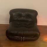 Designer 3-er Sofa and Sessel Soriana Cassina Scarpa