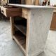Bakery counter from the early 20th century in marble