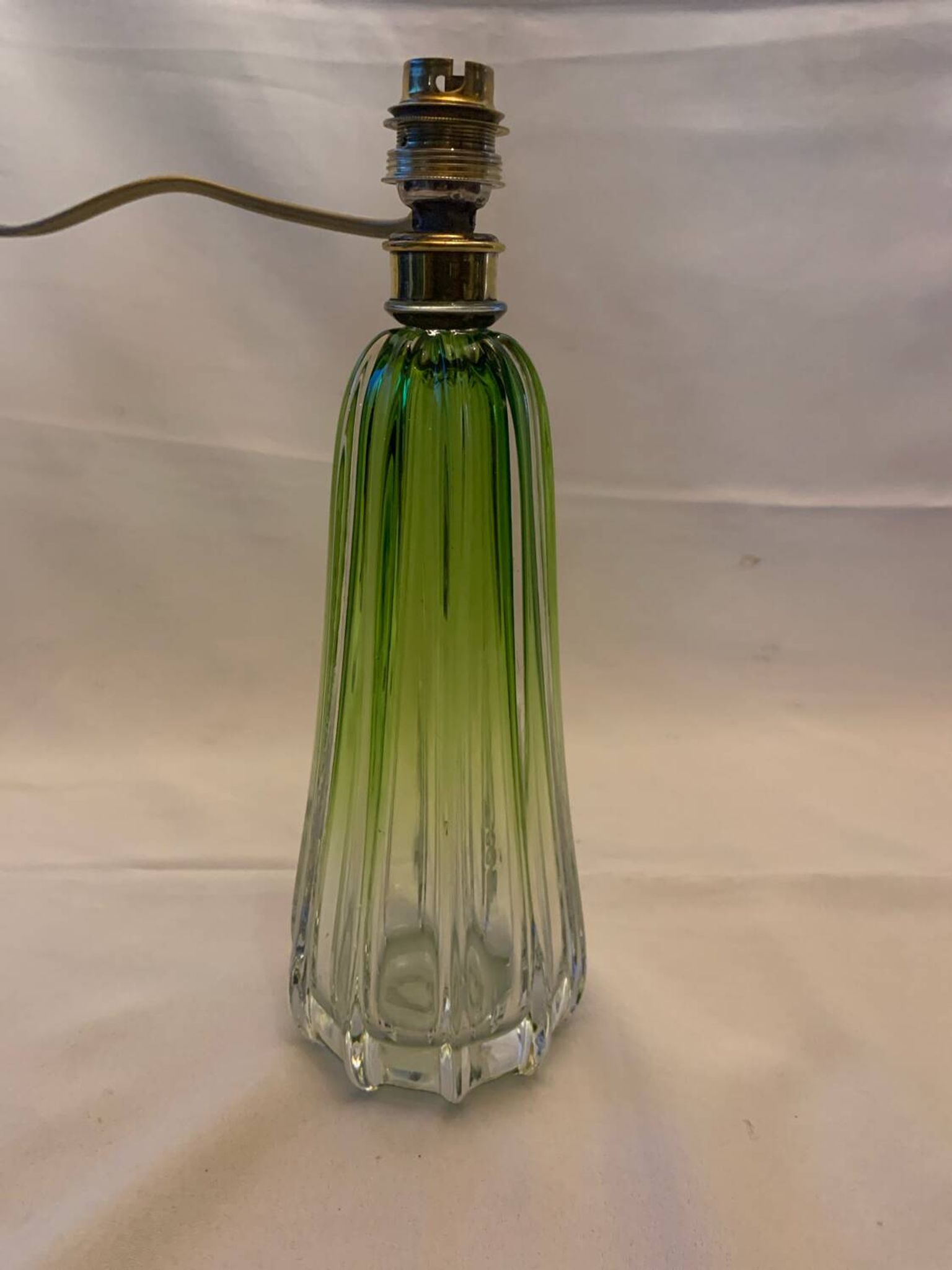 Pied de lampe cristal