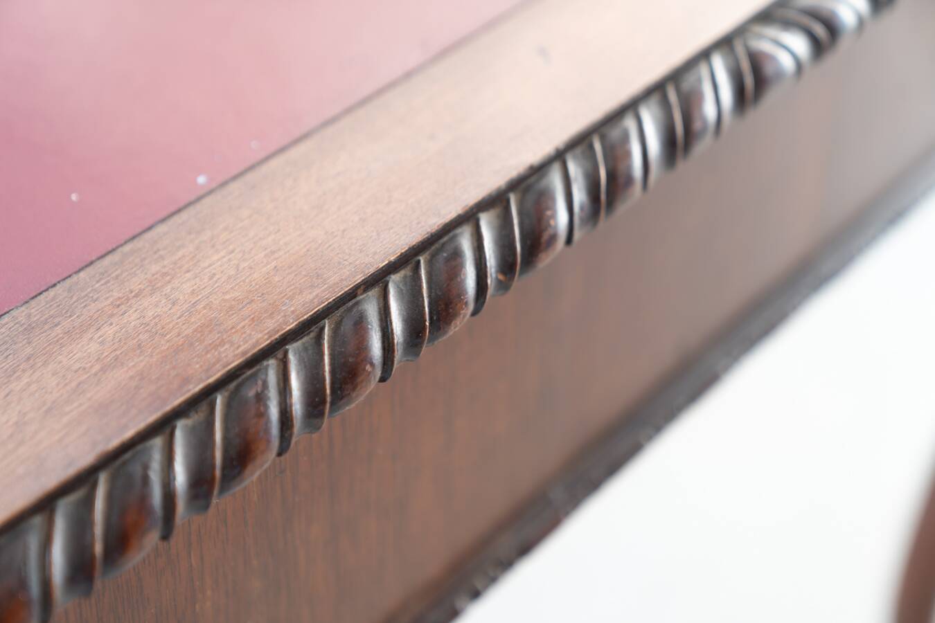 Late 19th/Early 20th Century Edwardian Desk with Lion Paw Feet