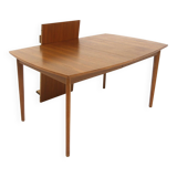 Scandinavian teak dining table, Sweden, 1960s