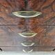 Art Decò sideboard in walnut and blond walnut