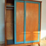 Vintage Scandinavian style wardrobe