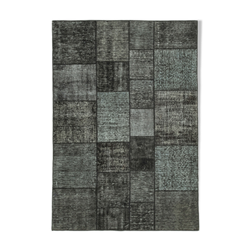 Tapis oriental surteint noué à la main 171 cm x 246 cm