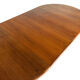 Table à manger extensible vintage, Bramin des années 60