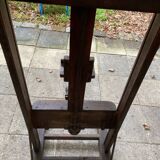 Antique hand-cranked easel