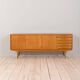 Sven Andersen Scandinavian long teak sideboard with 5 drawers, Norway, 1960