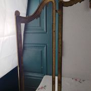 Antique Brass Fire Screen, Louis XV Style, L 83 cm / H 55 cm