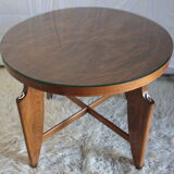 Table basse ronde style scandinave
