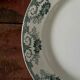 Large round ironstone dish Debray