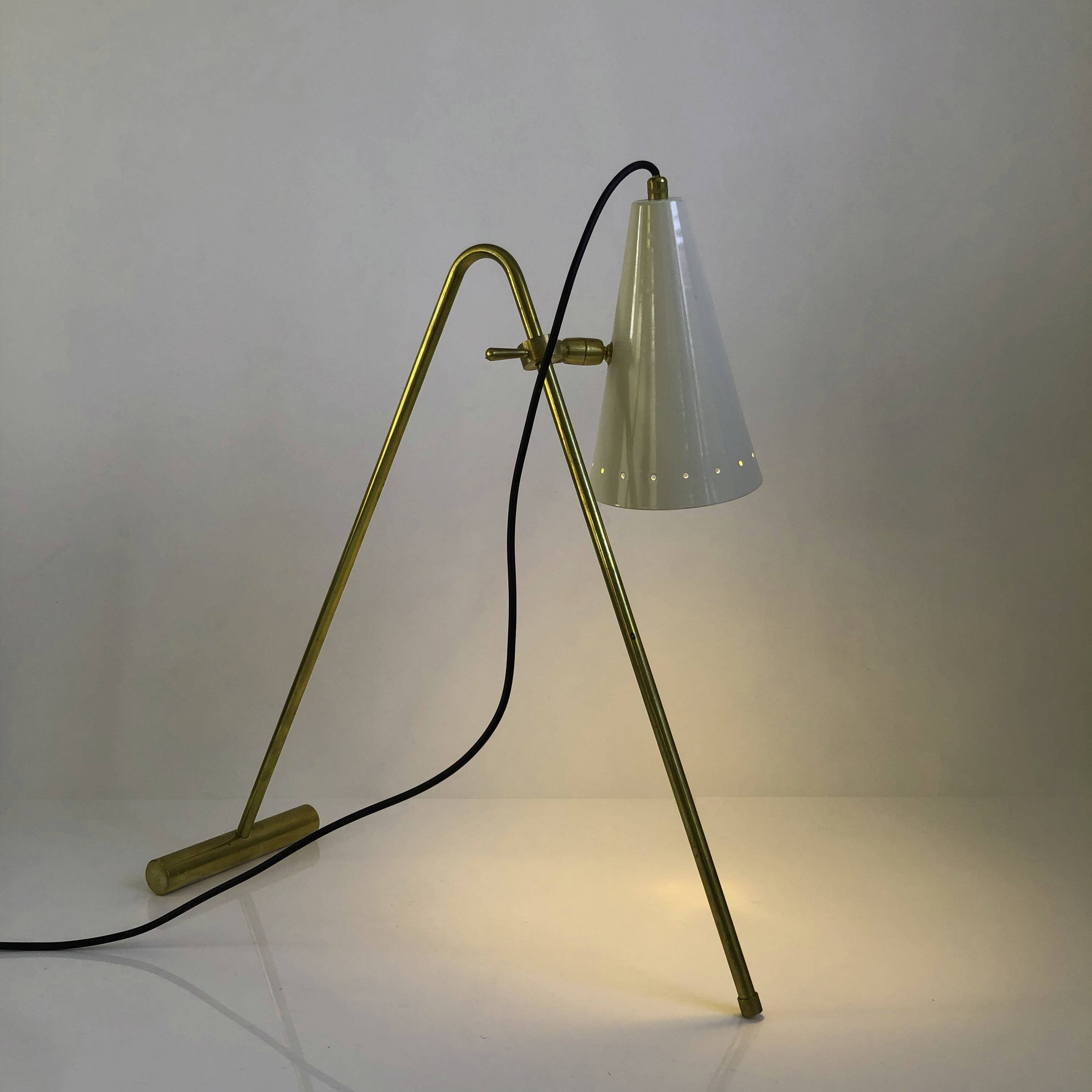Lampe bipode réglable, 1950