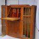 Meuble anglais vitrine et secrétaire art déco