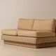 1970s two-seater sofa bench
