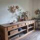 Enfilade comptoir rustique