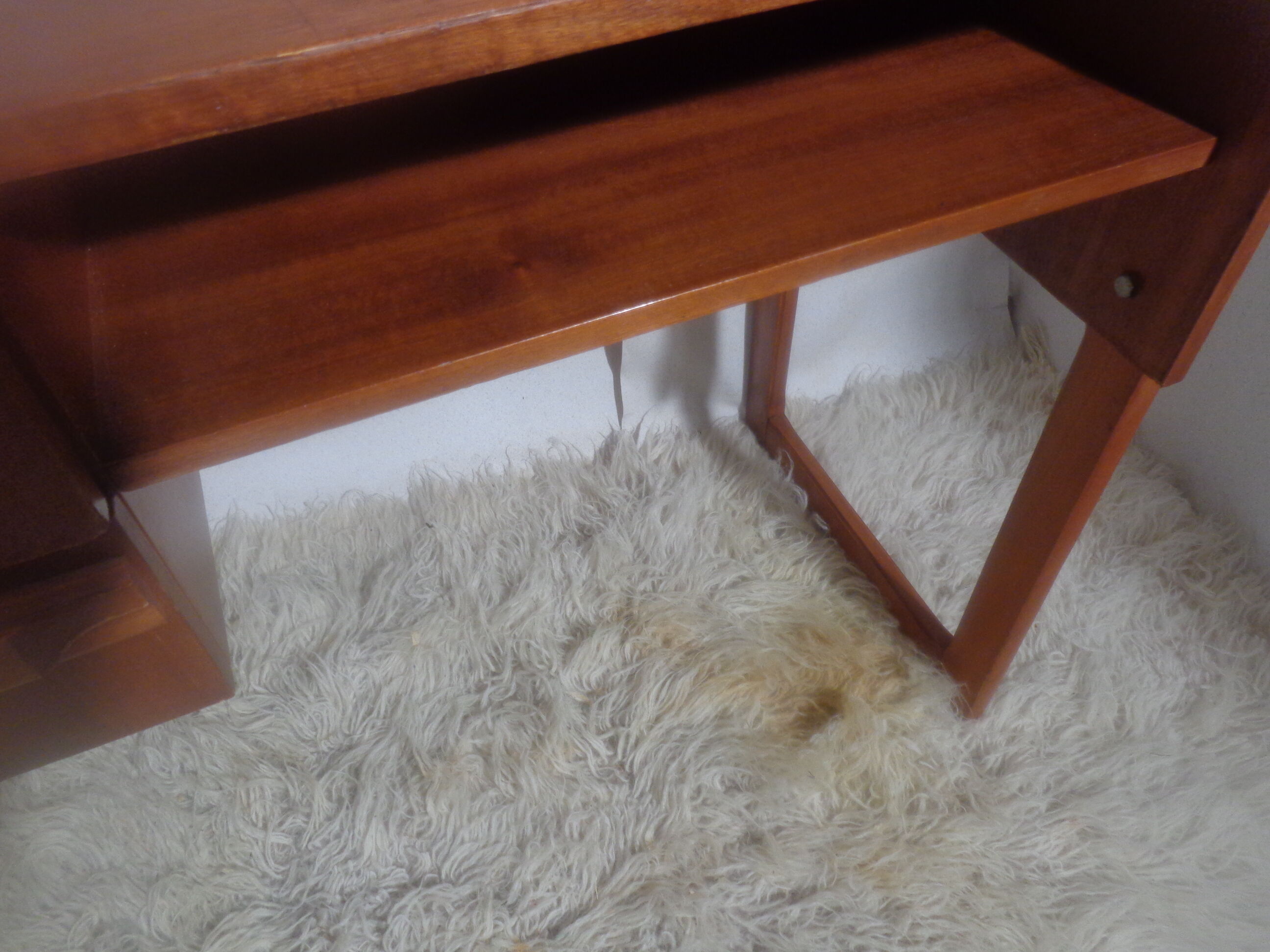 Vintage office of the 50s foot sled teak