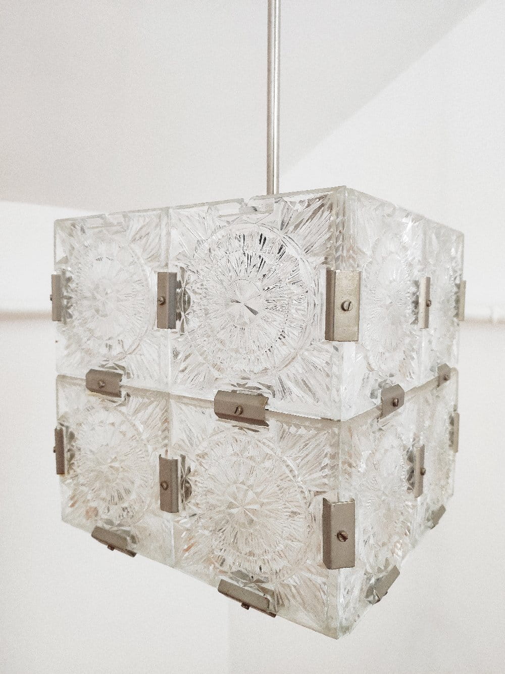 Czech Pendant Lamp by Kamenicky Senov for Kamenický Šenov, 1960s