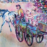 Walter Spitzer: The Jewish Wedding, original signed lithograph