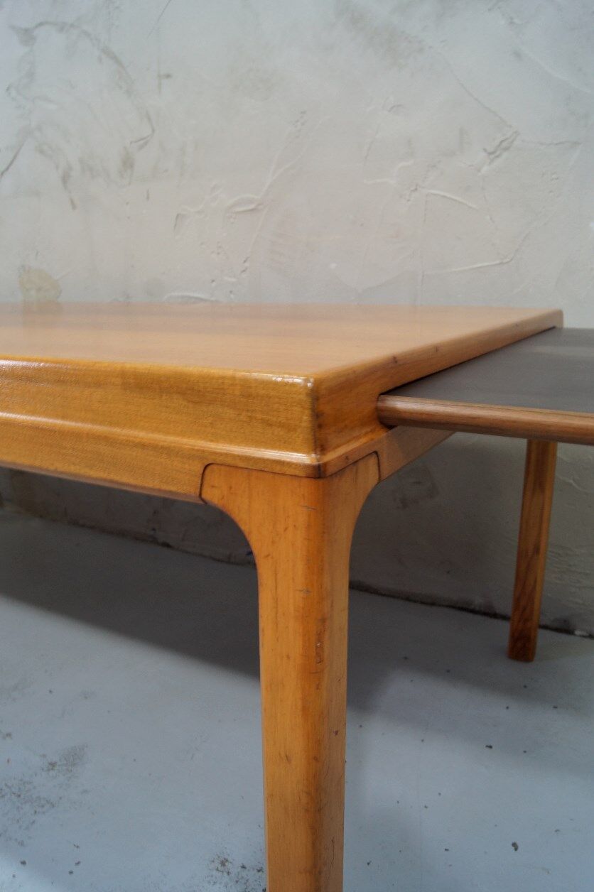 Scandinavian minimalist teak coffee table, 1960s