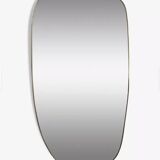 Miroir laiton doré 190x95cm forme organique