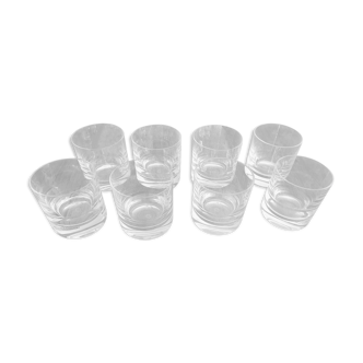 St. Louis glass whisky glasses