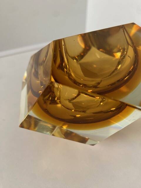 Ashtray Murano large model Flavio Poli Sommerso