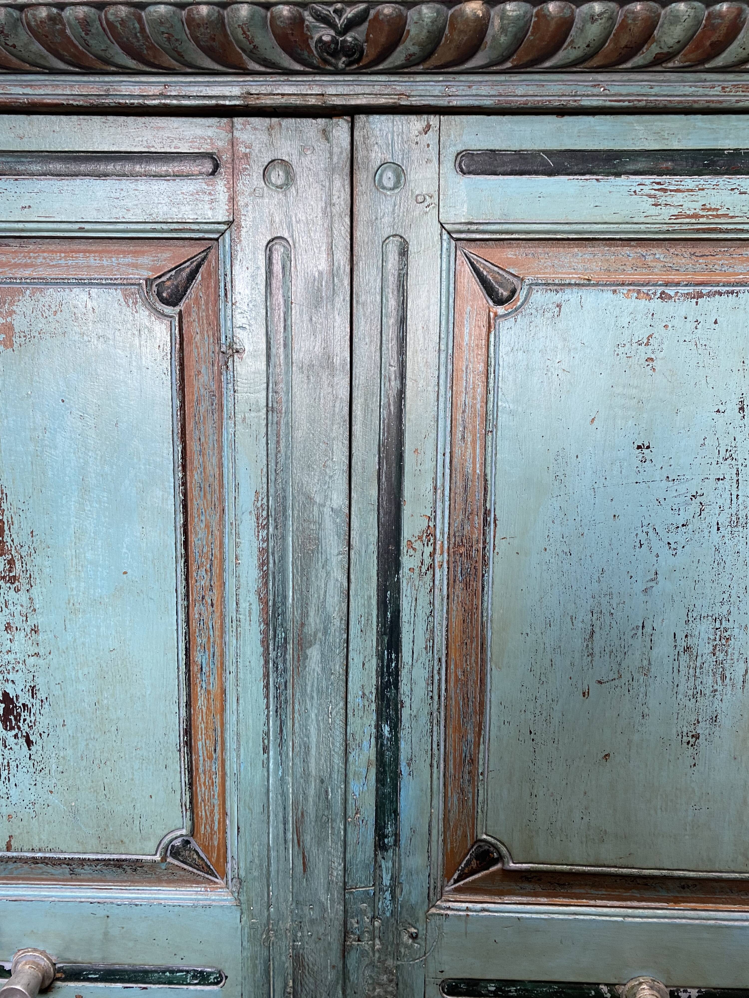 Indian cabinet in wood