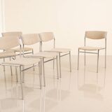 Set of 6 chairs by Gijs van der Sluis 60's
