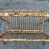 Vintage bamboo magazine door 1940