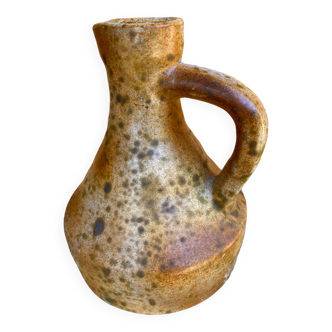 Old stoneware pitcher