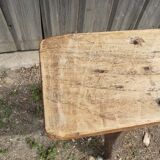Banc de ferme petit modèle " jonquille"