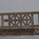2 carved wooden railings from the 19th century. Century