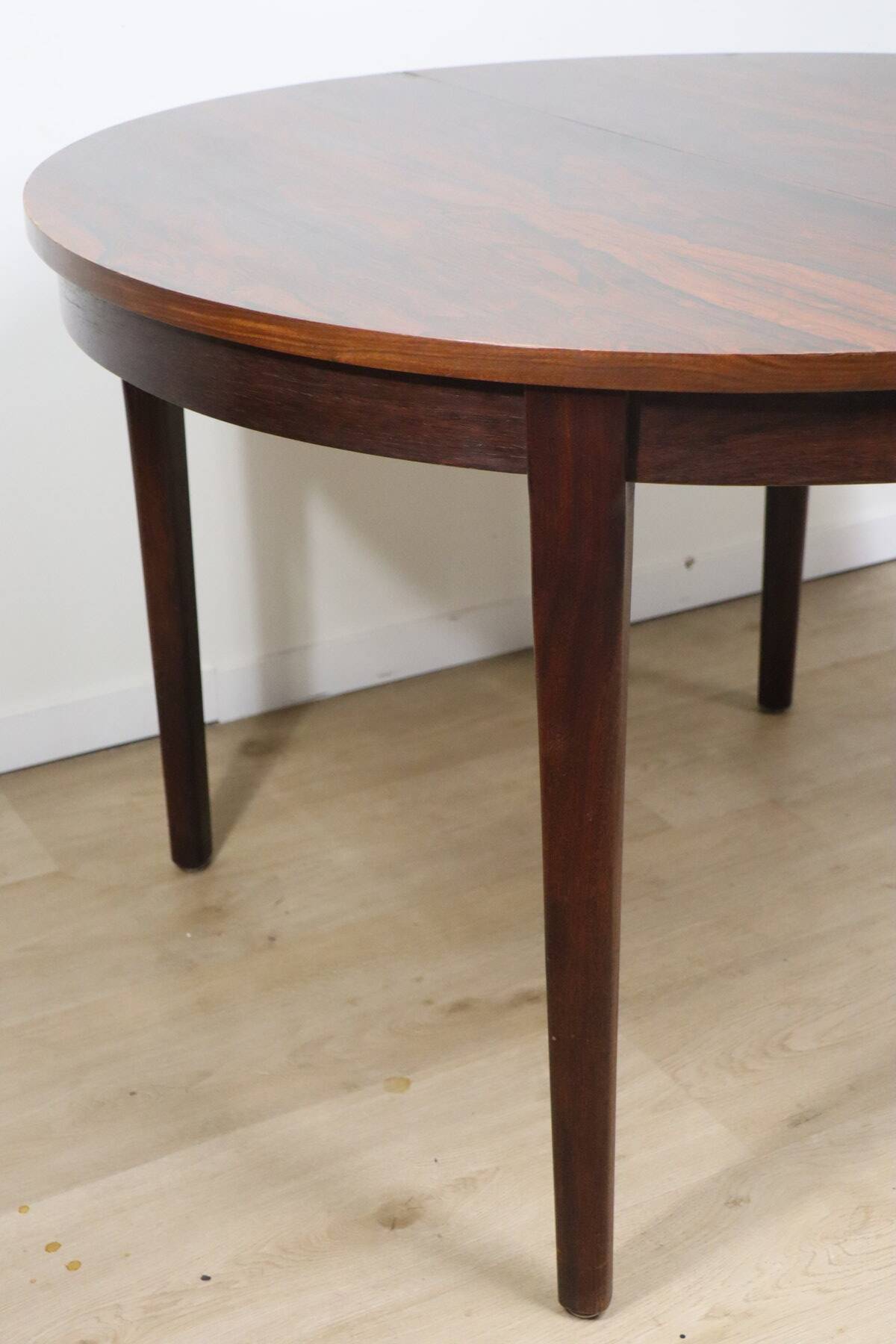 Vintage extendable rosewood dining table, 1960s